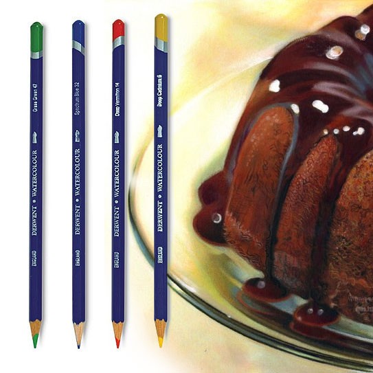 Карандаш акварельный WATERCOLOUR цв.№13 киноварь бледная