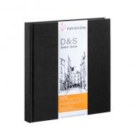 Скетчбук для эскизов D&S 140г/кв.м 140х140мм 80л.